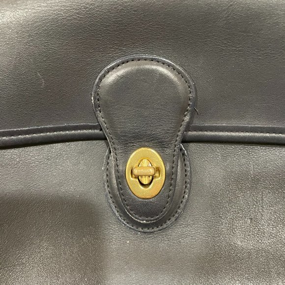 Vintage Coach Willis Crossbody/Top Handle Bag in Black - Picture 3 of 8